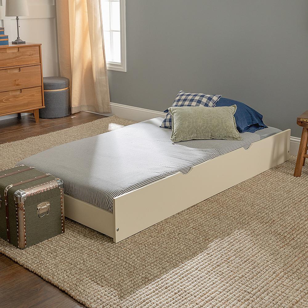 Walker edison solid wood store twin trundle bed